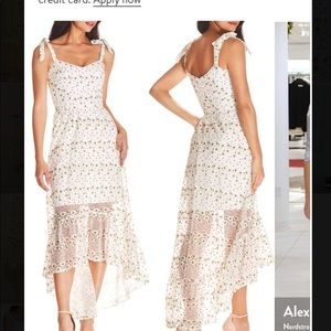 Dress the population wren high low dress.